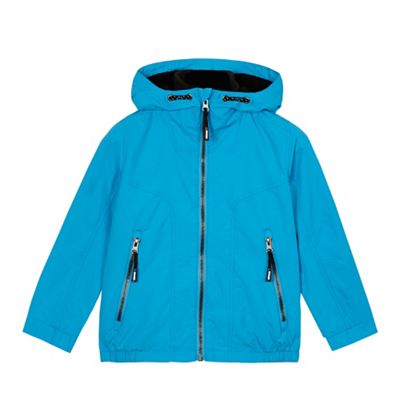 Boys' blue fleece lined jacket